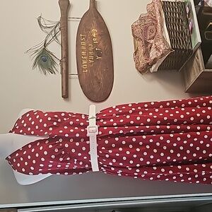 NWT retro style dress polkadot sz 8